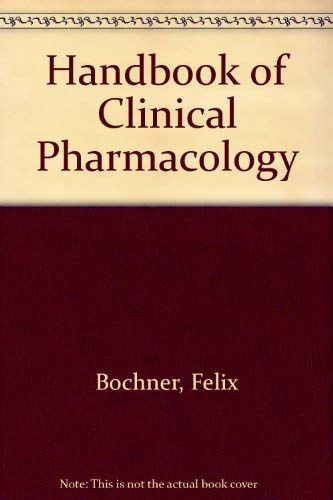 Beispielbild für Handbook of Clinical Pharmacology zum Verkauf von medimops