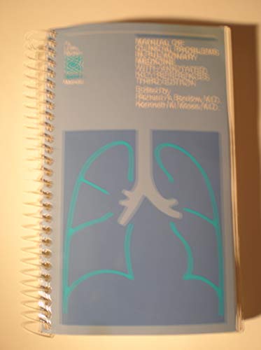 Beispielbild fr Manual of Clinical Problems in Pulmonary Medicine With Annotated Key References (Little, Brown Spiral Manual) zum Verkauf von HPB-Red