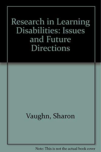 Beispielbild fr Research in Learning Disabilities : Issues and Future Directions zum Verkauf von Better World Books: West