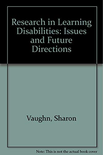 Imagen de archivo de Research in Learning Disabilities : Issues and Future Directions a la venta por Better World Books: West