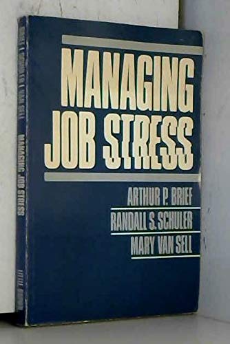 Imagen de archivo de Managing Job Stress a la venta por BookHolders