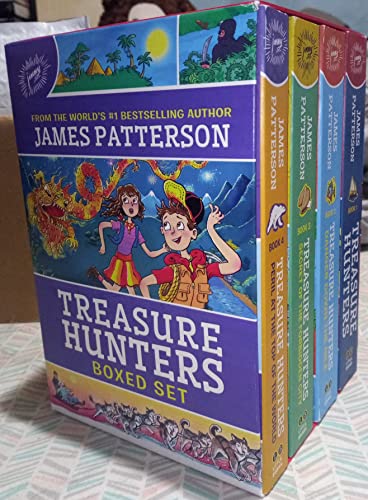 Stock image for Treasure Hunters Boxed Set (Treasure Hunters/Danger Down the Nile/Secret of the Forbidden City/Peril at the Top of the World) for sale by BookOutlet