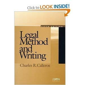 9780316125024: Legal Method & Writing