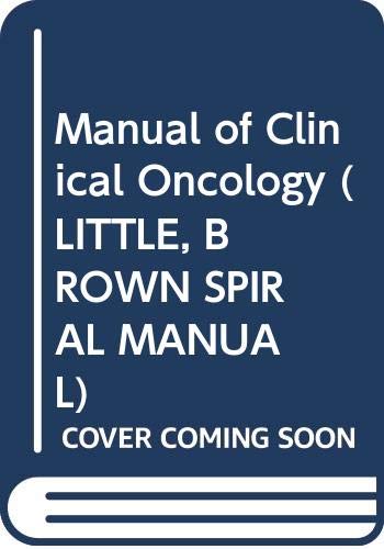 9780316130677: Manual of Clinical Oncology