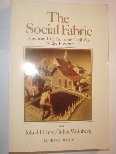 Stock image for The Social Fabric: American Life from the Civil War to the Present for sale by Christian Book Store