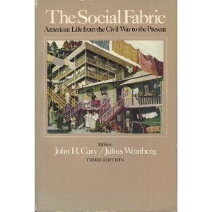 Beispielbild fr The Social Fabric : American Life from the Civil War to the Present zum Verkauf von Wonder Book