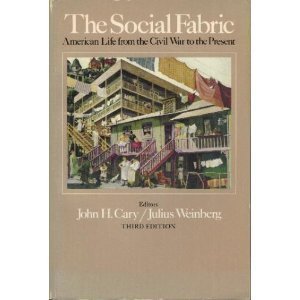 Imagen de archivo de The Social Fabric : American Life from the Civil War to the Present a la venta por Wonder Book