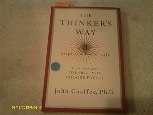 Beispielbild fr The Thinker's Way zum Verkauf von Wonder Book