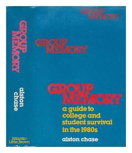 Stock image for Group memory: A guide to college and student survival in the 1980s for sale by Zoom Books Company