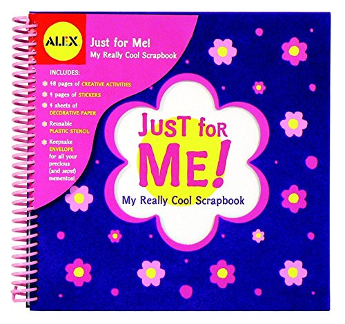 Stock image for Just for Me!: My Really Cool Scrapbook [With 4 Pages of Stickers and Keepsake Envelope and 4 Sheets of Decorative Paper and Plastic Stenci for sale by ThriftBooks-Atlanta