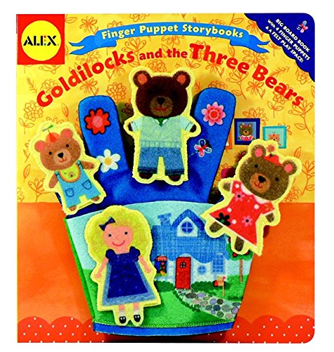 Stock image for Alex Toys Finger Puppet Storybooks: Goldilocks and the Three Bears for sale by MusicMagpie