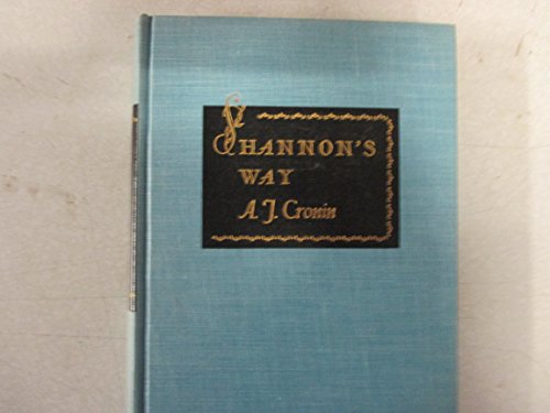 9780316161916: Shannon's Way by Cronin A. J.