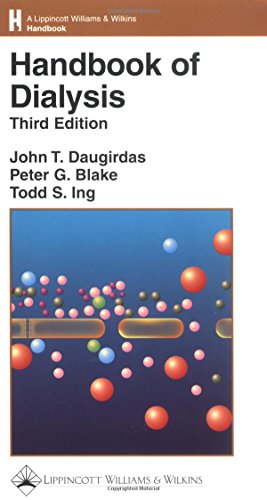 Beispielbild fr Handbook of Dialysis (Lippincott Williams & Wilkins Handbook Series) zum Verkauf von SecondSale