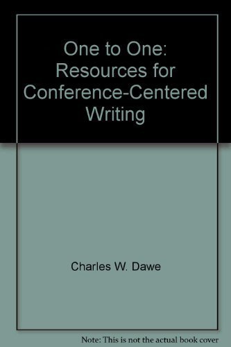 Beispielbild fr One to one: Resources for conference-centered writing zum Verkauf von BombBooks