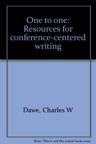 Beispielbild fr One to One: Resources for Conference-Centered Writing zum Verkauf von The Yard Sale Store
