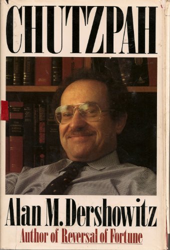 Beispielbild fr Chutzpah. A Bold Call for a New Attitude by and toward American Jews. zum Verkauf von Antiquariat Buecher-Boerse.com - Ulrich Maier