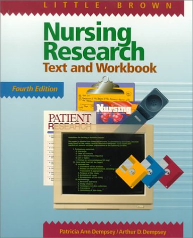 9780316181884: Nursing Research: Text and Workbook