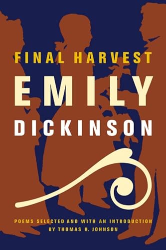 Beispielbild fr Final Harvest Poems Emily Dick zum Verkauf von SecondSale
