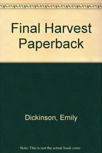 Stock image for Final Harvest Paperback for sale by Bayside Books