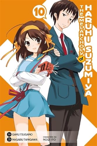 Beispielbild fr The Melancholy of Haruhi Suzumiya, Vol. 10 - manga (The Melancholy of Haruhi Suzumiya (manga), 10) (Volume 10) zum Verkauf von BooksRun