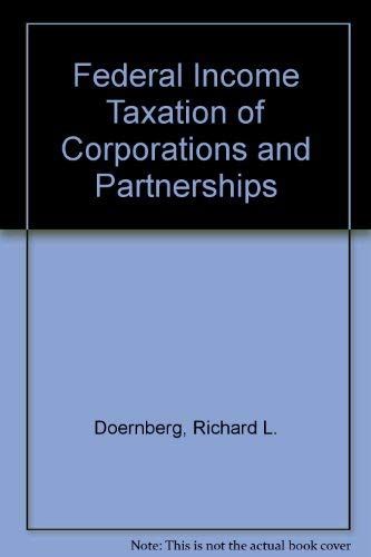 Stock image for Federal Income Taxation of Corporations and Partnerships for sale by HPB-Red