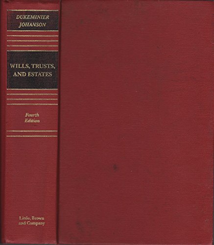 Beispielbild fr Wills, Trusts, and Estates (Law School Casebook Series) zum Verkauf von Wonder Book