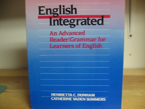 9780316197120: English integrated: An advanced/grammar for learners of English