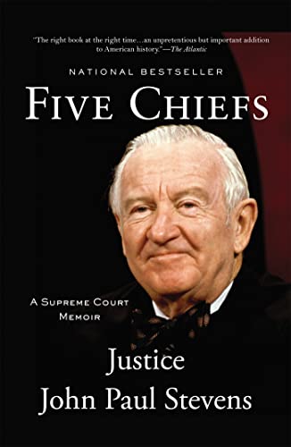Imagen de archivo de Five Chiefs: A Supreme Court Memoir a la venta por upickbook