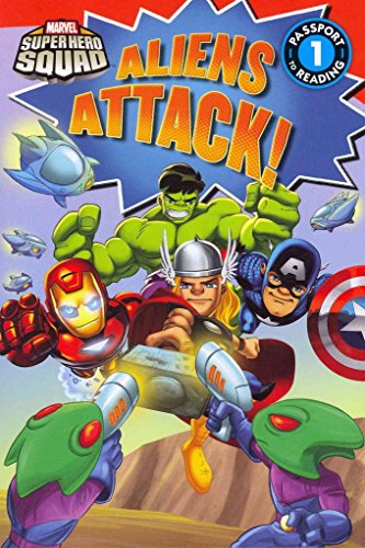 Imagen de archivo de Super Hero Squad: Aliens Attack! a la venta por Better World Books