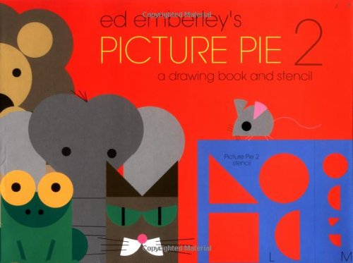 Beispielbild fr Ed Emberley's Picture Pie 2: A Drawing Book and Stencil zum Verkauf von Wonder Book