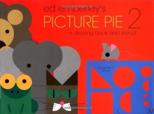 9780316234580: Ed Emberley's Picture Pie 2: A Drawing Book and Stencil