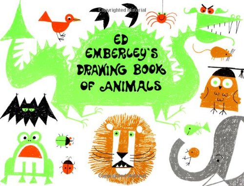 Imagen de archivo de Ed Emberley's Drawing Book of Animals a la venta por Wonder Book