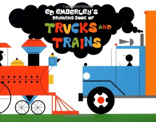 Imagen de archivo de Ed Emberley's Drawing Book of Trucks and Trains a la venta por SecondSale