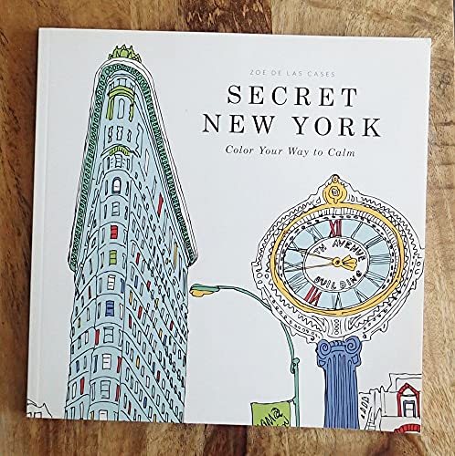 Stock image for Secret New York: Color Your Way to Calm for sale by Gulf Coast Books