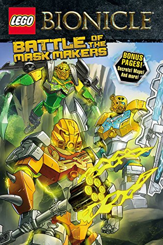 Imagen de archivo de LEGO Bionicle: Battle of the Mask Makers (Graphic Novel #2) a la venta por BooksRun