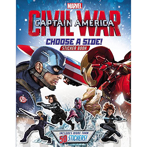 9780316271455: Marvel's Captain America: Civil War: Choose a Side Sticker Book