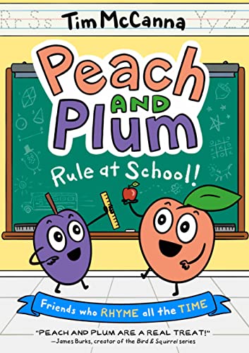 Beispielbild fr Peach and Plum: Rule at School! (a Graphic Novel) zum Verkauf von ThriftBooks-Atlanta