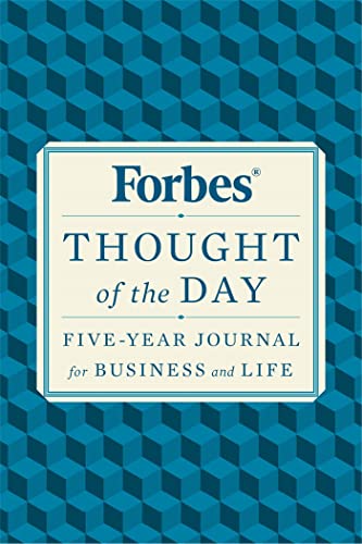 Stock image for Forbes Thought of the Day: Five-Year Journal for Business and Life for sale by Idaho Youth Ranch Books