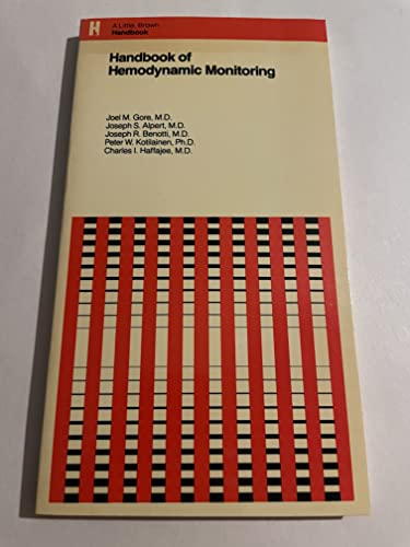 Beispielbild fr Handbook of Hemodynamic Monitoring zum Verkauf von Wonder Book