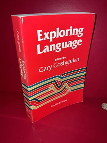 Imagen de archivo de Exploring language a la venta por Wonder Book