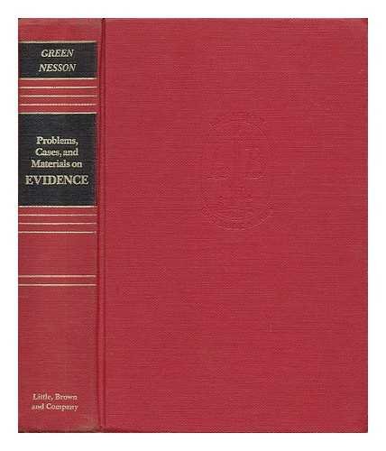 9780316326469: Problems, Cases and Materials on Evidence (Law School Casebook Series)
