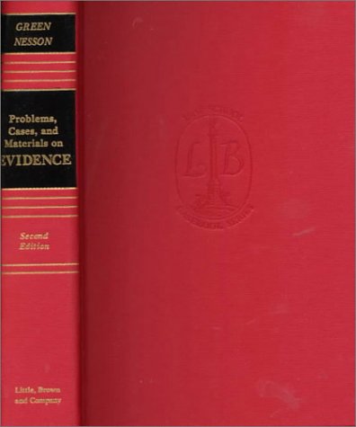 Stock image for Problems, Cases, and Materials on Evidence for sale by HPB-Red