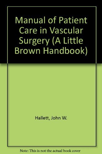 9780316340533: Handbook of Patient Care in Vascular Surgery