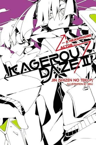 Stock image for Kagerou Daze, Vol. 2: A Headphone Actor - light novel for sale by HPB-Ruby