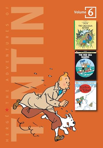 Imagen de archivo de The Adventures of Tintin, Vol. 6: The Calculus Affair / The Red Sea Sharks / Tintin in Tibet (3 Volumes in 1) a la venta por SecondSale