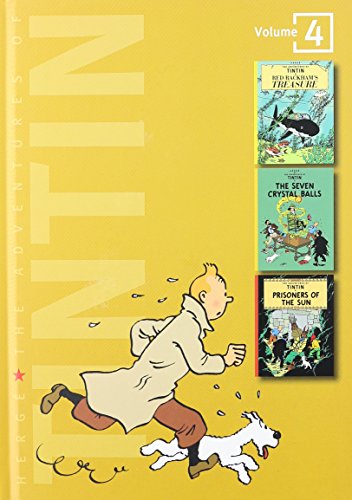 Beispielbild fr The Adventures of Tintin, Vol. 4: Red Rackham's Treasure / The Seven Crystal Balls / Prisoners of the Sun (3 Volumes in 1) zum Verkauf von BooksRun
