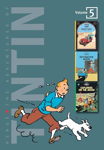 Beispielbild fr The Adventures of Tintin, Vol. 5: Land of Black Gold / Destination Moon / Explorers on the Moon (3 Volumes in 1) zum Verkauf von Goodwill Books