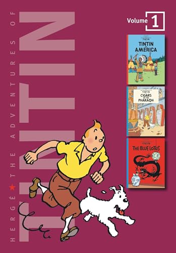 Stock image for The Adventures of Tintin, Vol. 1 (Tintin in America / Cigars of the Pharaoh / The Blue Lotus) for sale by Dream Books Co.