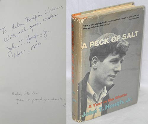 Imagen de archivo de A Peck of Salt: A Year in the Ghetto, a la venta por Better World Books