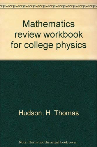 Beispielbild fr Mathematics review workbook for college physics zum Verkauf von HPB-Red